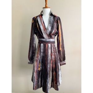 Vince Camuto  color surplice dress